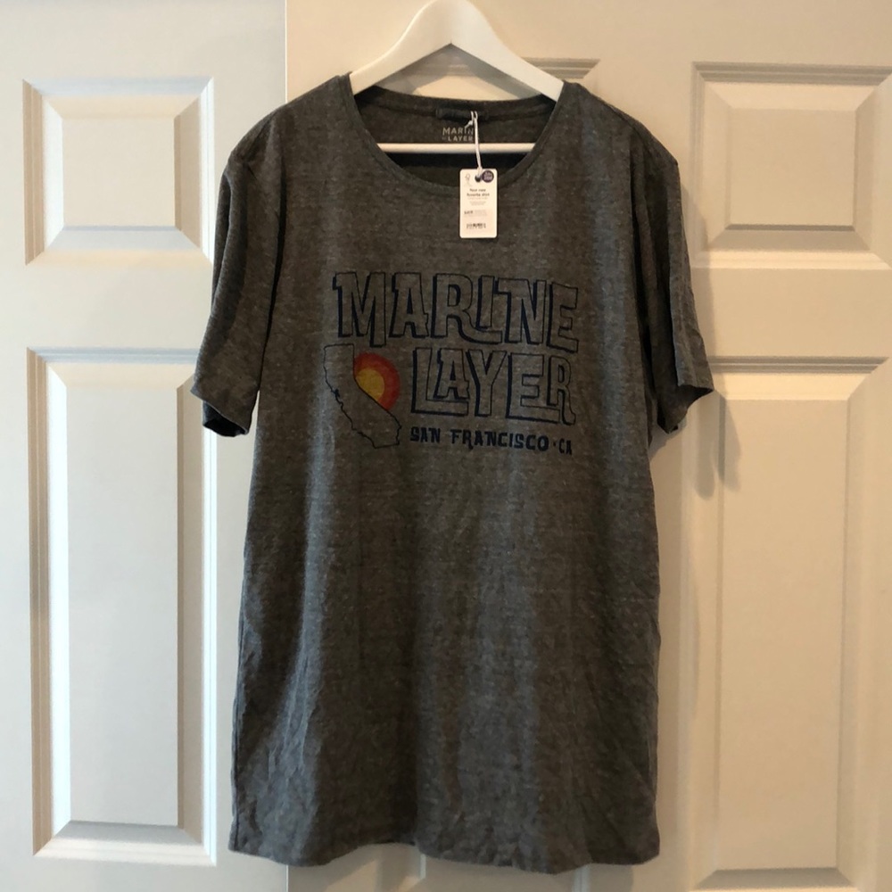 Grey Marine Layer T-shirt